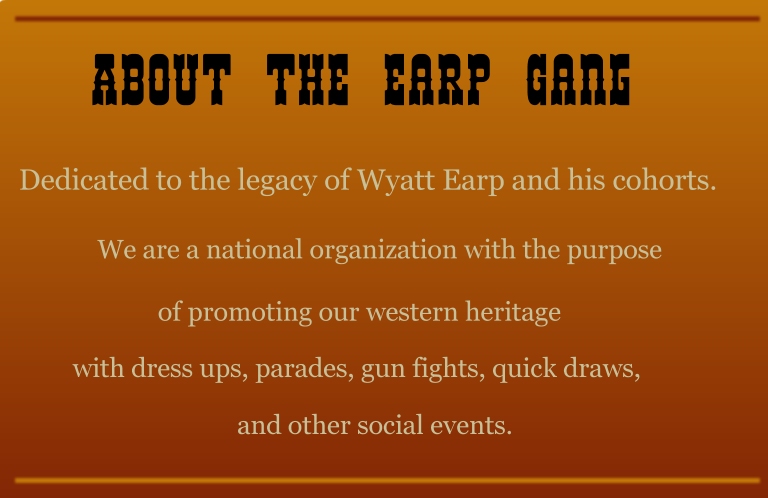 Earp Gang Index Page